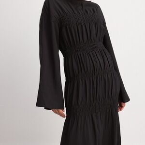 Chic Black Long Sleeve Dress